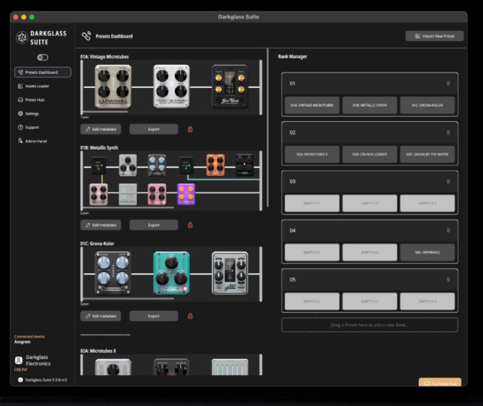 Darkglass Electronics Anagram